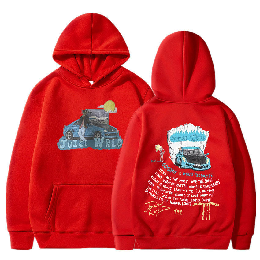 Rapper Juice Wrld Hoodie Women and Men Goodbye and Good Riddance Hoodie