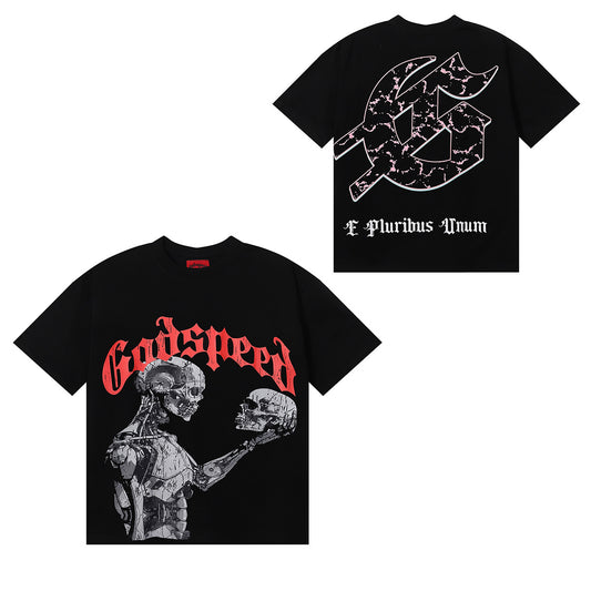 Godspeed Shirts Skeleton Graphic Tee