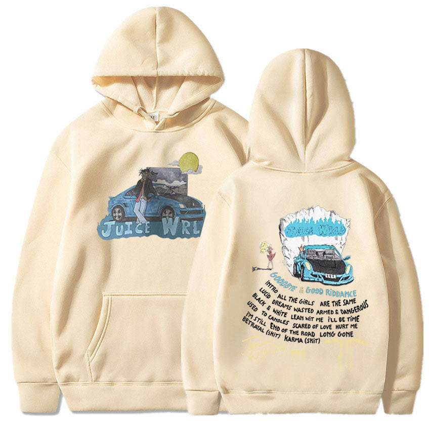 Rapper Juice Wrld Hoodie Women and Men Goodbye and Good Riddance Hoodie