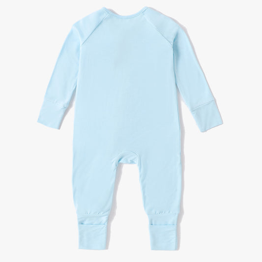 Bamboo Baby Pajamas Convertible Zipper Footie Pajamas Romper