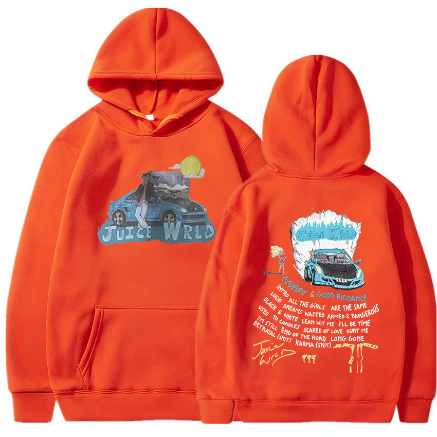 Rapper Juice Wrld Hoodie Women and Men Goodbye and Good Riddance Hoodie
