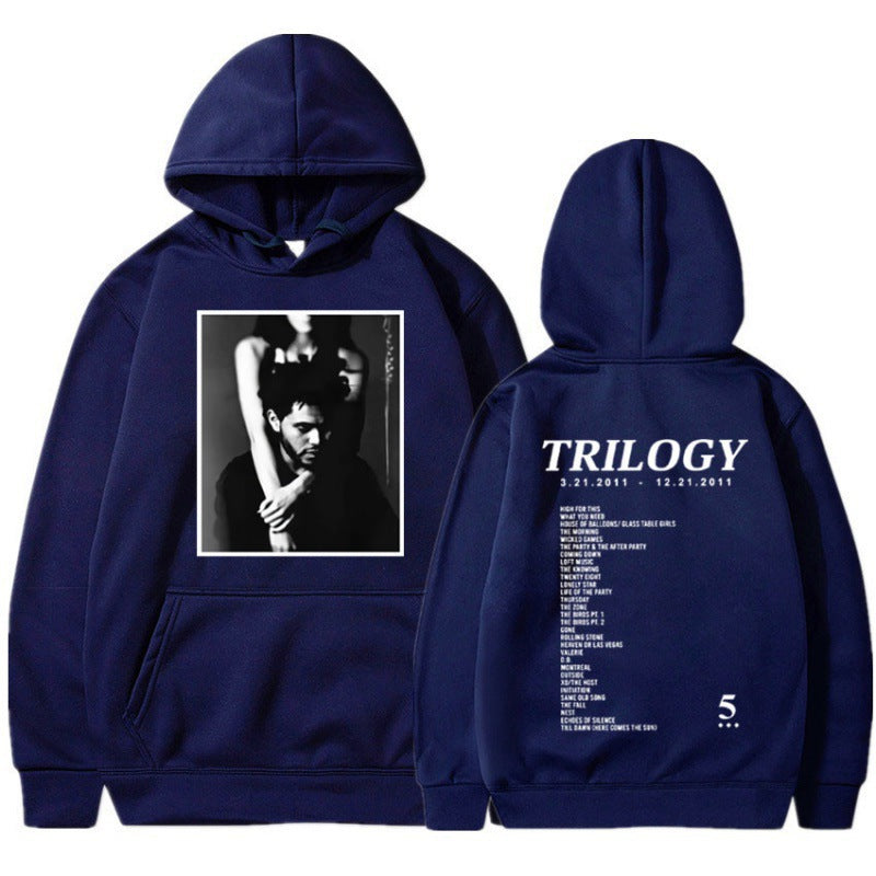 The Weeknd Trilogy Music Album Hip Hop Hoodie
