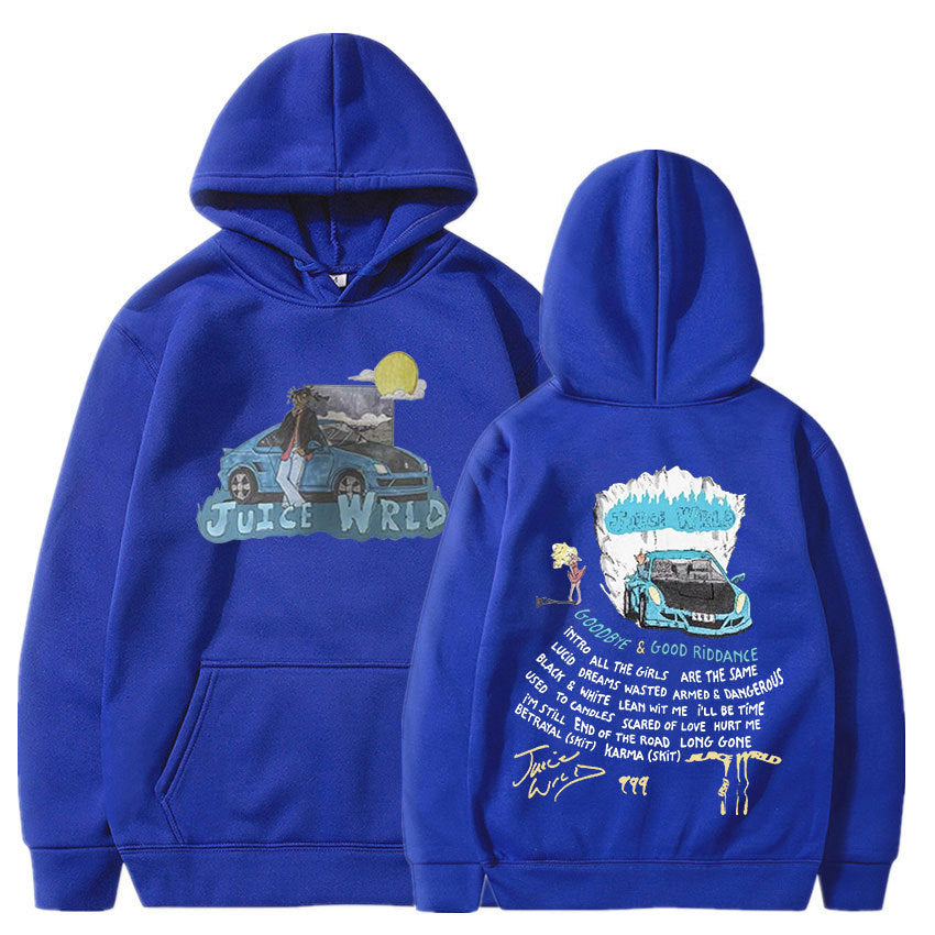 Rapper Juice Wrld Hoodie Women and Men Goodbye and Good Riddance Hoodie