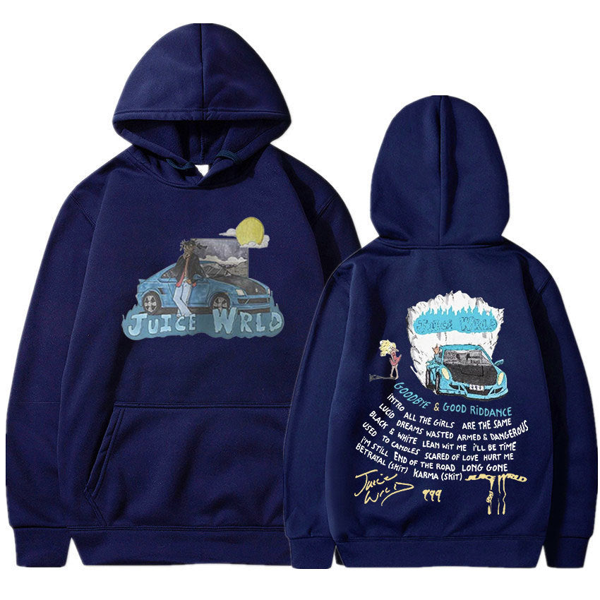 Rapper Juice Wrld Hoodie Women and Men Goodbye and Good Riddance Hoodie