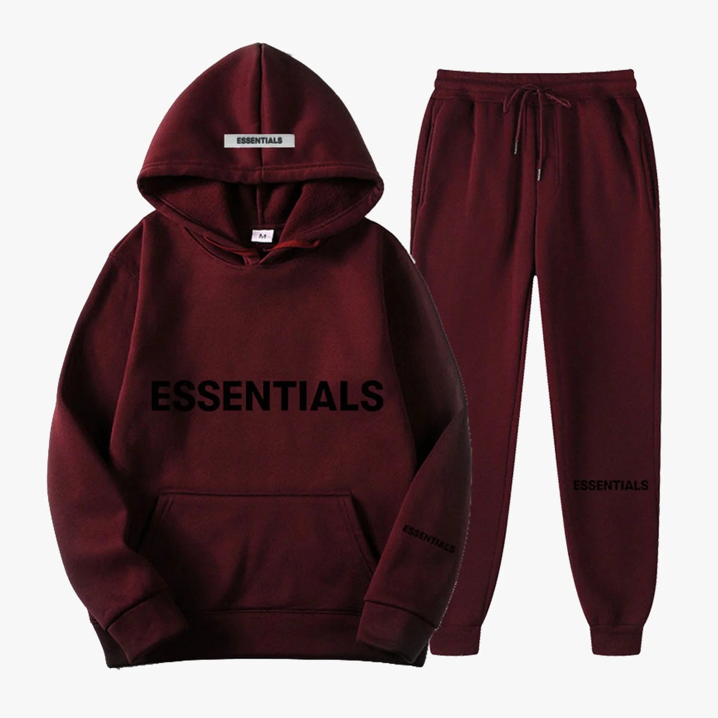 Unisex Essentials Hoodie and Sweatpants Tracksuit Set