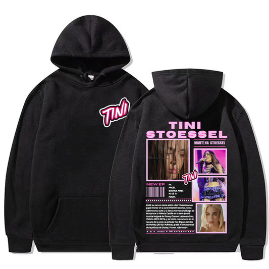 Singer TINI STOESSEL 2025 Tour Merch Sweatshirts Men and Women