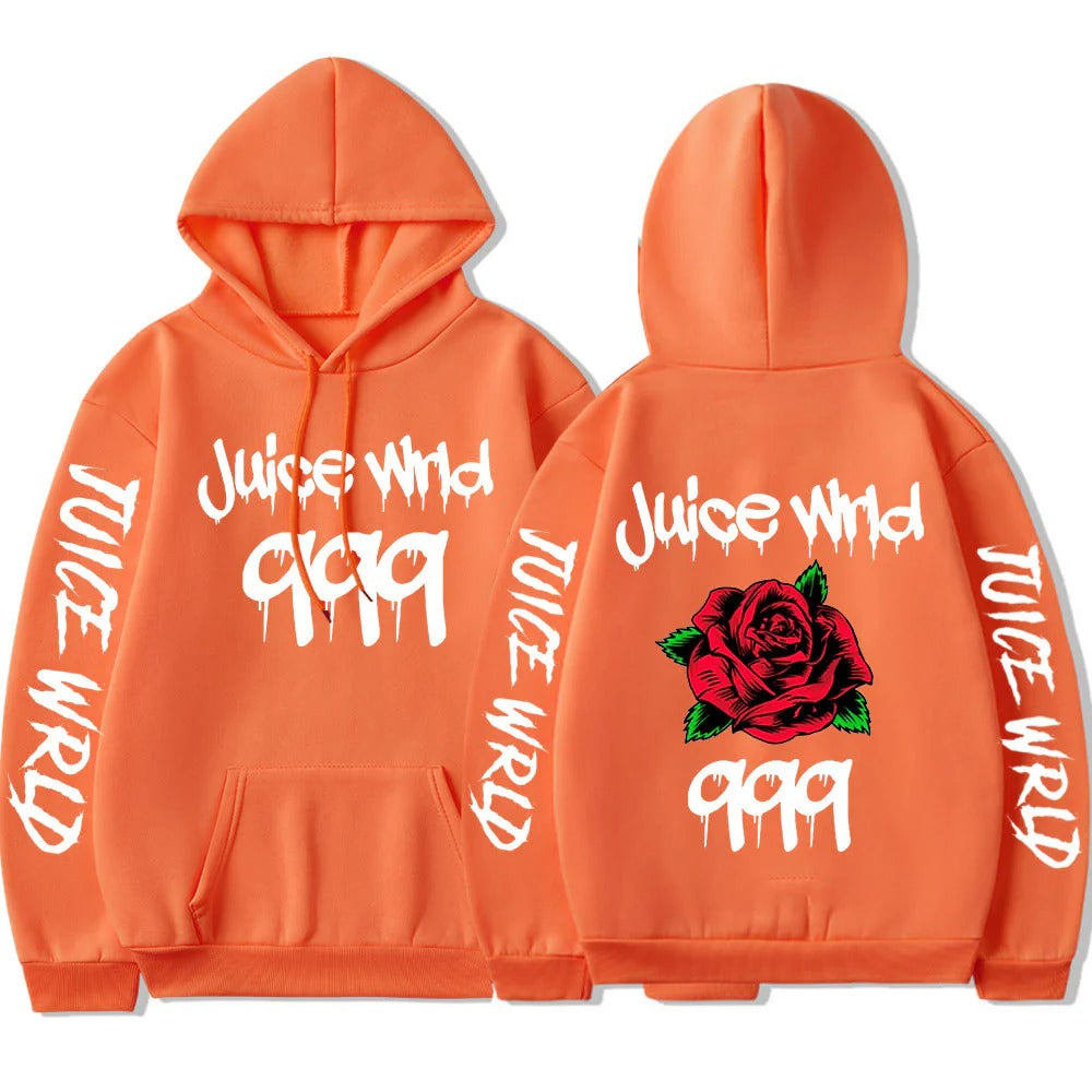 Juice Wrld Merch Hoodie Sweatshirt Women Men's Rapper Outwear Harajuku Streetwear Pullovers