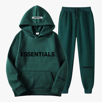 Unisex Essentials Hoodie and Sweatpants Tracksuit Set