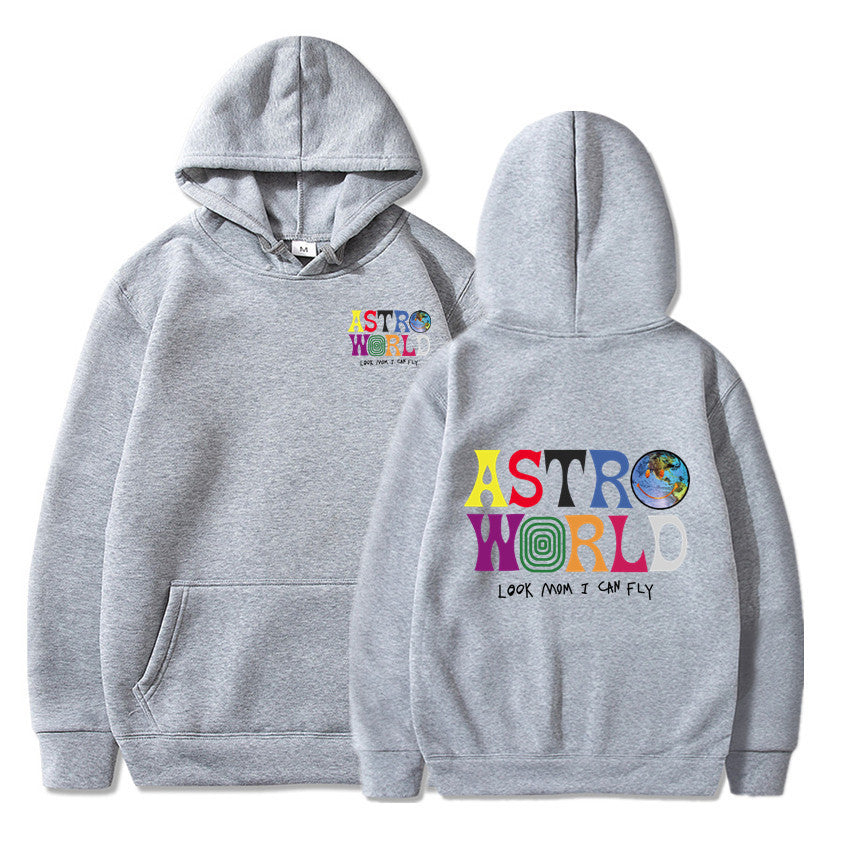 Travis Scott Hoodie Look Mon I Can Fly Astroworld Hoodie Streetwear for Men and Women