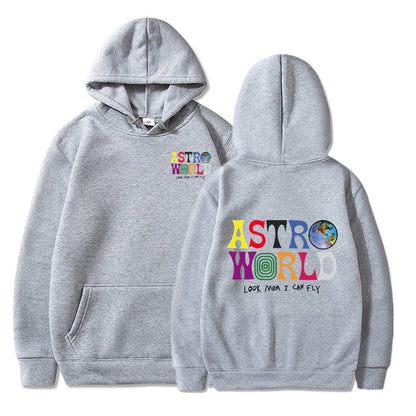 Travis Scott Hoodie Look Mon I Can Fly Astroworld Hoodie Streetwear for Men and Women