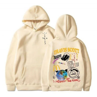Travis Scott Cactus Jack Astroworld Graphic Hoodie