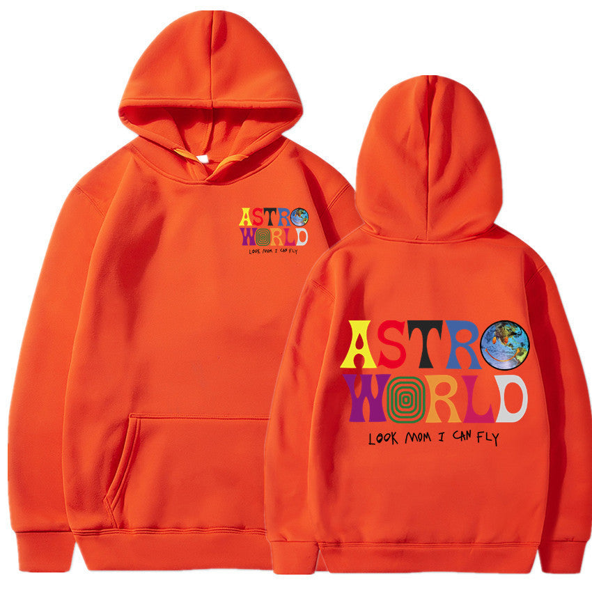 Travis Scott Hoodie Look Mon I Can Fly Astroworld Hoodie Streetwear for Men and Women