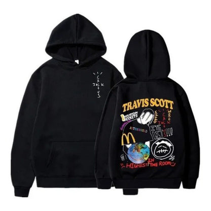 Travis Scott Cactus Jack Astroworld Graphic Hoodie