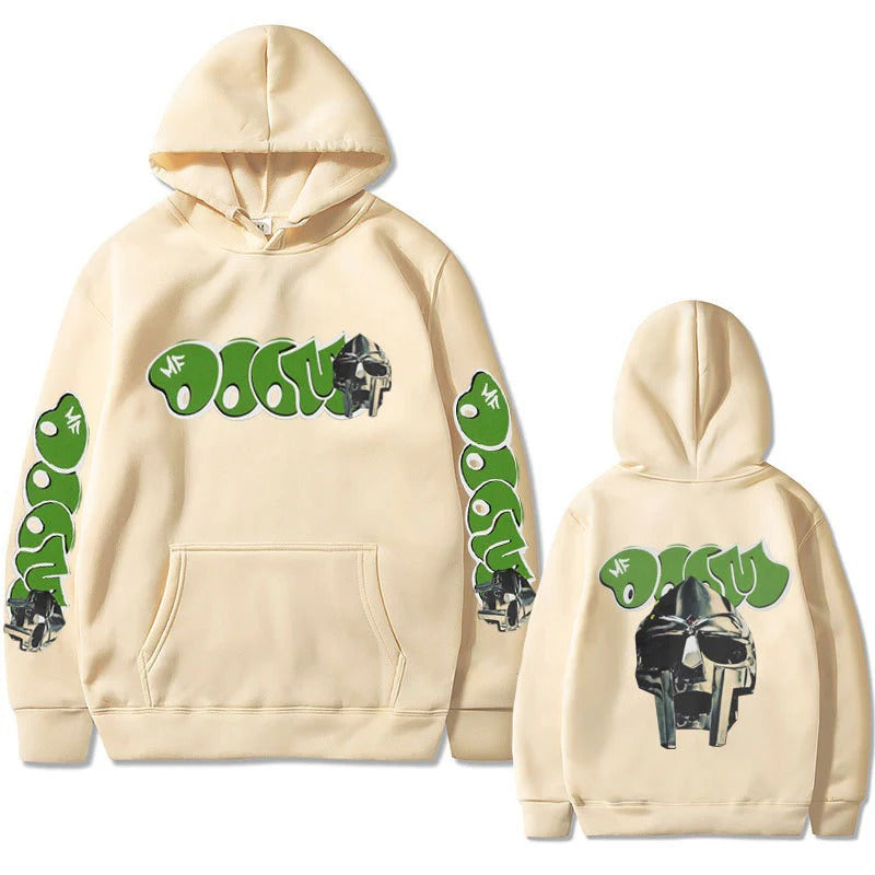 MF Doom Hoodie Madlib Madvillain Graphic Printed Pullover