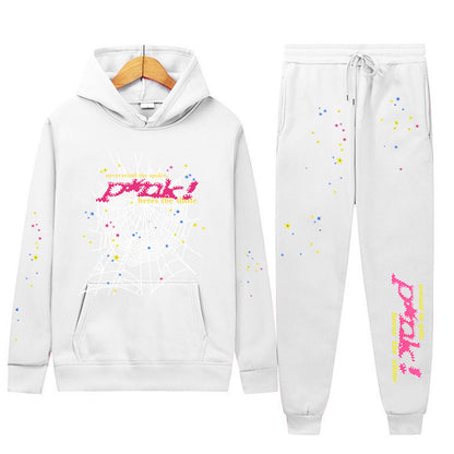 Sp5der p*nk V2 Hoodie Sweatpant Set Sp5der Tracksuit