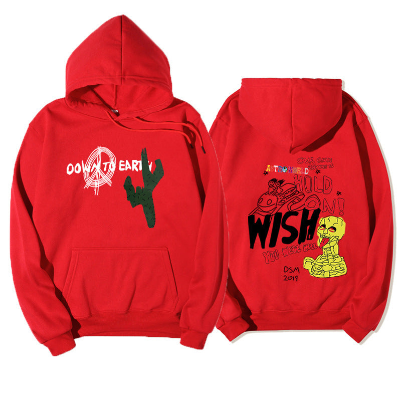 Travis Scott Cactus Jack Astroworld Graphic Hoodie