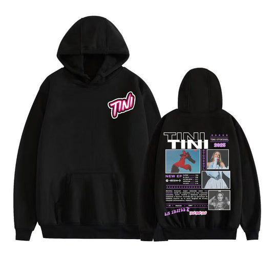 Singer TINI STOESSEL Album 2025 Tour Cover Hoodies Men Women