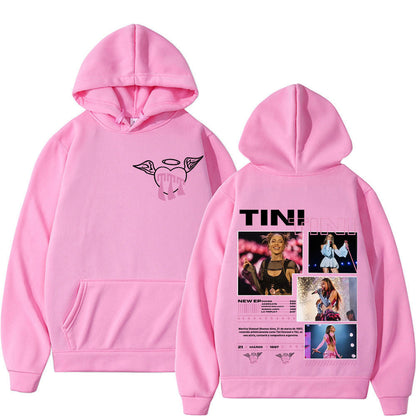 Singer TINI STOESSEL Tour 2025 Merch Pullover Men Women Clothing