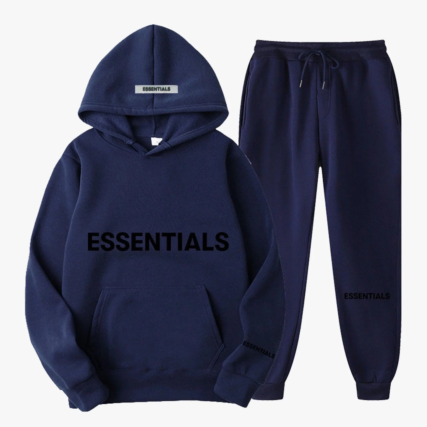 Unisex Essentials Hoodie and Sweatpants Tracksuit Set