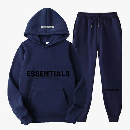 Unisex Essentials Hoodie and Sweatpants Tracksuit Set