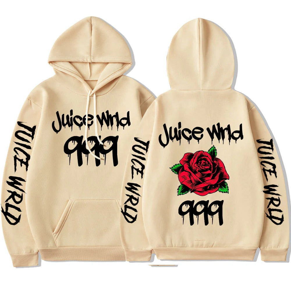 Juice Wrld Merch Hoodie Sweatshirt Women Men's Rapper Outwear Harajuku Streetwear Pullovers