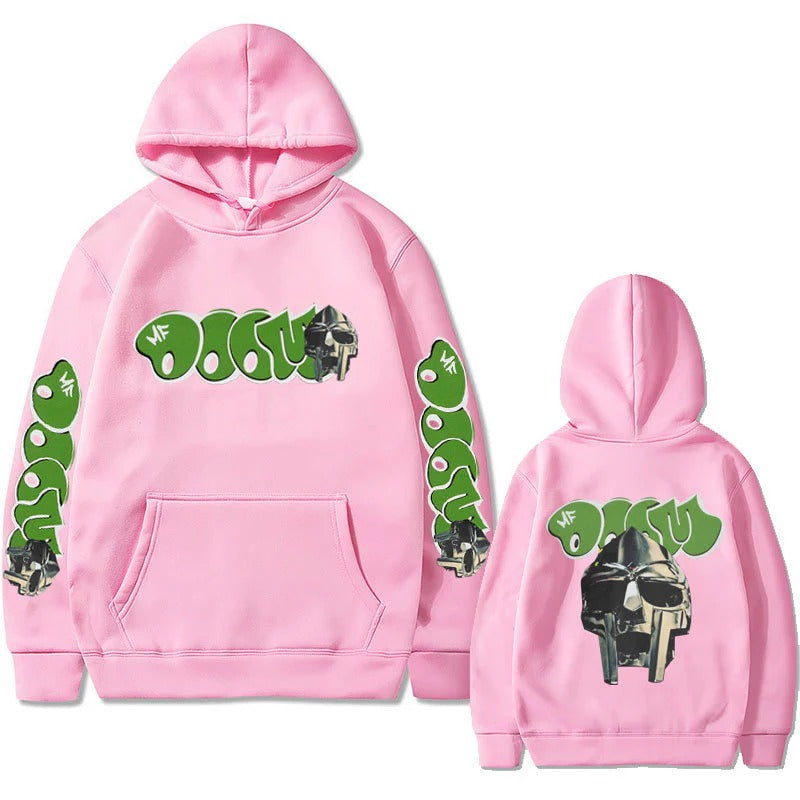 MF Doom Hoodie Madlib Madvillain Graphic Printed Pullover