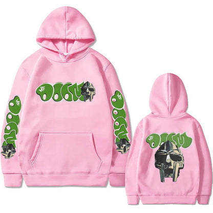 MF Doom Hoodie Madlib Madvillain Graphic Printed Pullover