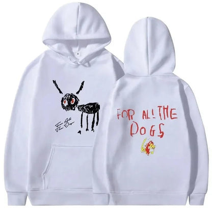 Drake For All The Dogs Print Hoodie