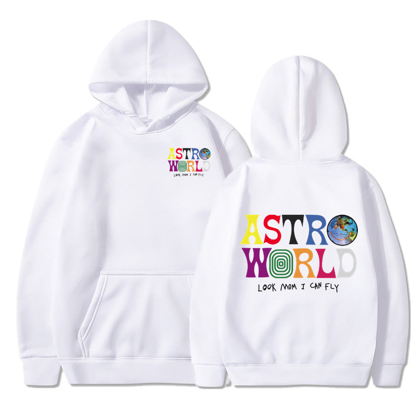 Travis Scott Hoodie Look Mon I Can Fly Astroworld Hoodie Streetwear for Men and Women