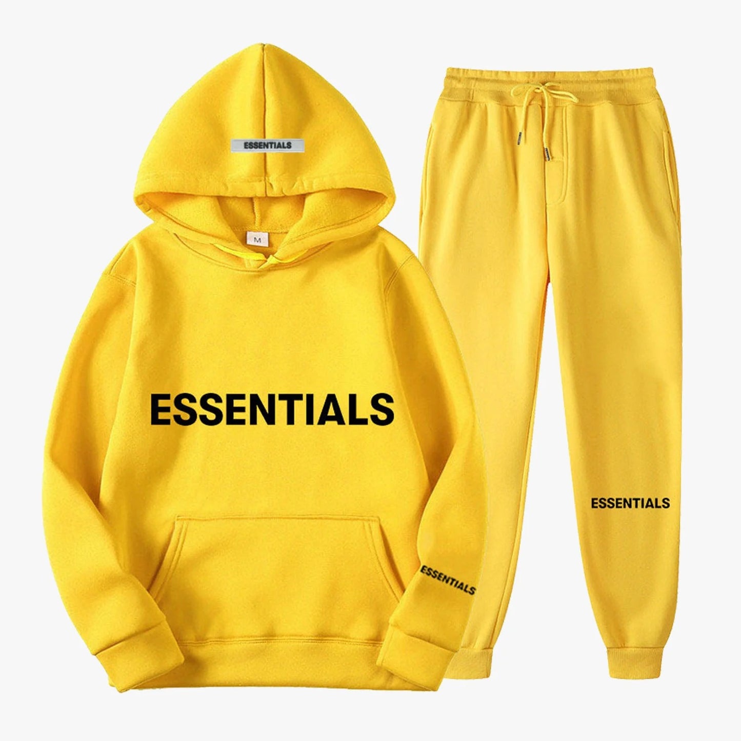 Unisex Essentials Hoodie and Sweatpants Tracksuit Set