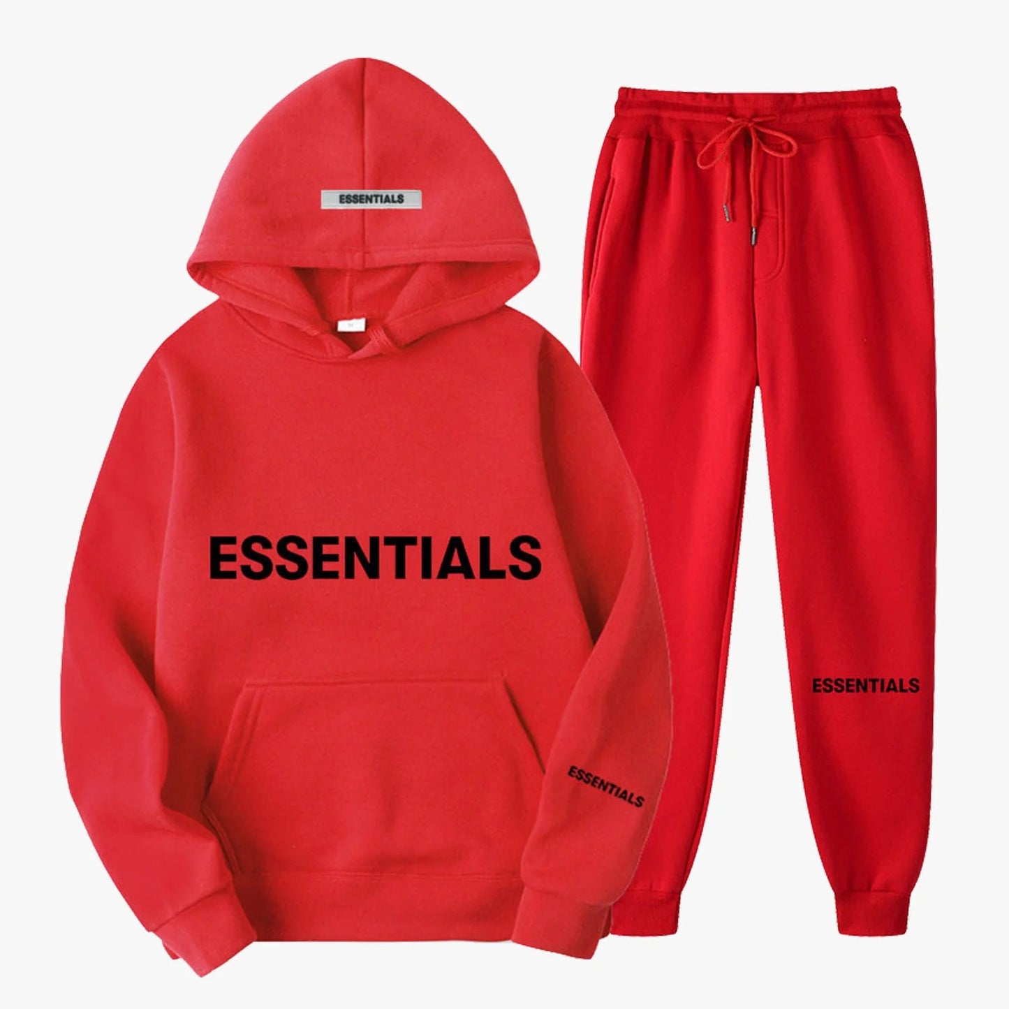 Unisex Essentials Hoodie and Sweatpants Tracksuit Set