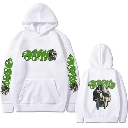 MF Doom Hoodie Madlib Madvillain Graphic Printed Pullover