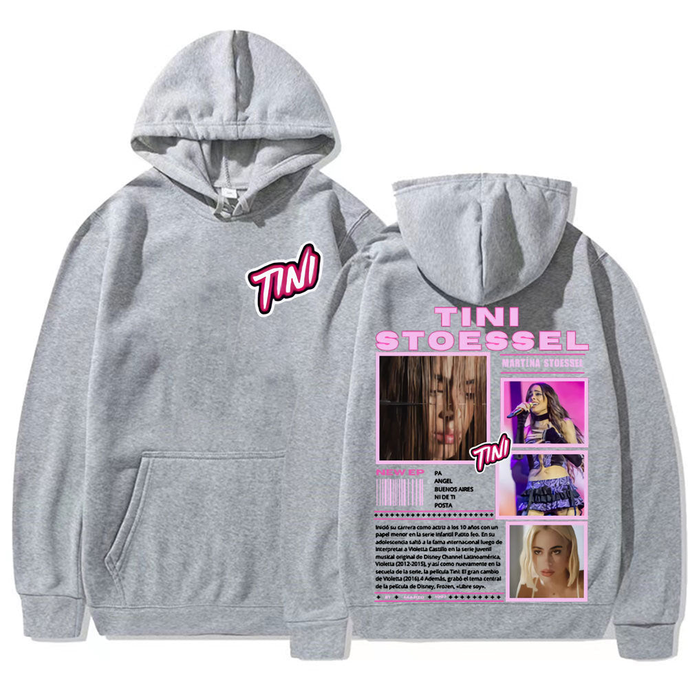 Singer TINI STOESSEL 2025 Tour Merch Sweatshirts Men and Women