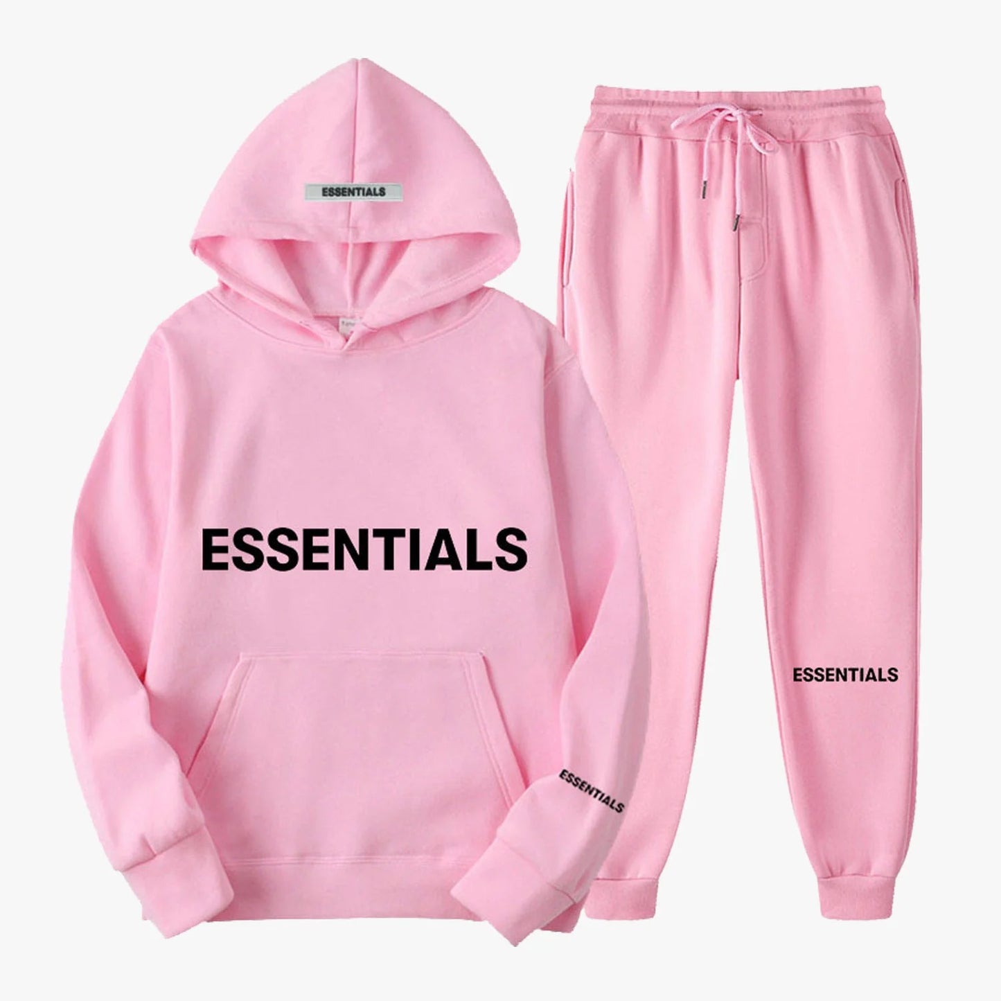 Unisex Essentials Hoodie and Sweatpants Tracksuit Set