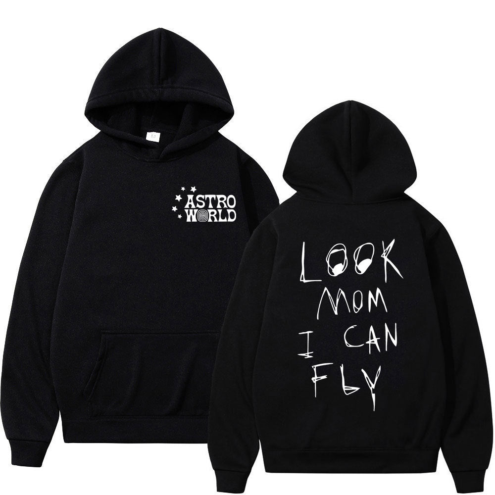 Travis Scott Cactus Jack Look Mom I Can Fly Graphic Hoodie