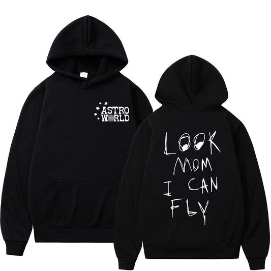 Travis Scott Cactus Jack Look Mom I Can Fly Graphic Hoodie