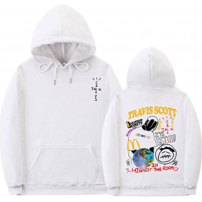 Travis Scott Cactus Jack Astroworld Graphic Hoodie