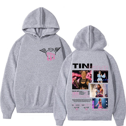 Singer TINI STOESSEL Tour 2025 Merch Pullover Men Women Clothing
