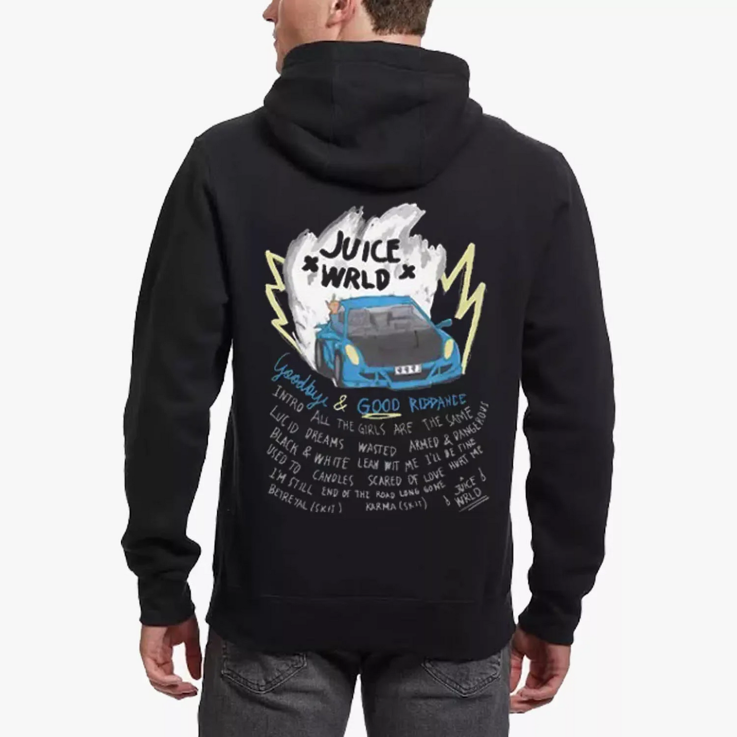 Rapper Juice Wrld Fashion Hoodie Women and Men Hoodie