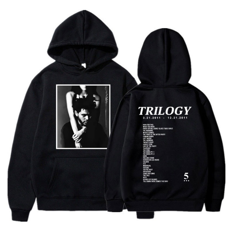 The Weeknd Trilogy Music Album Hip Hop Hoodie