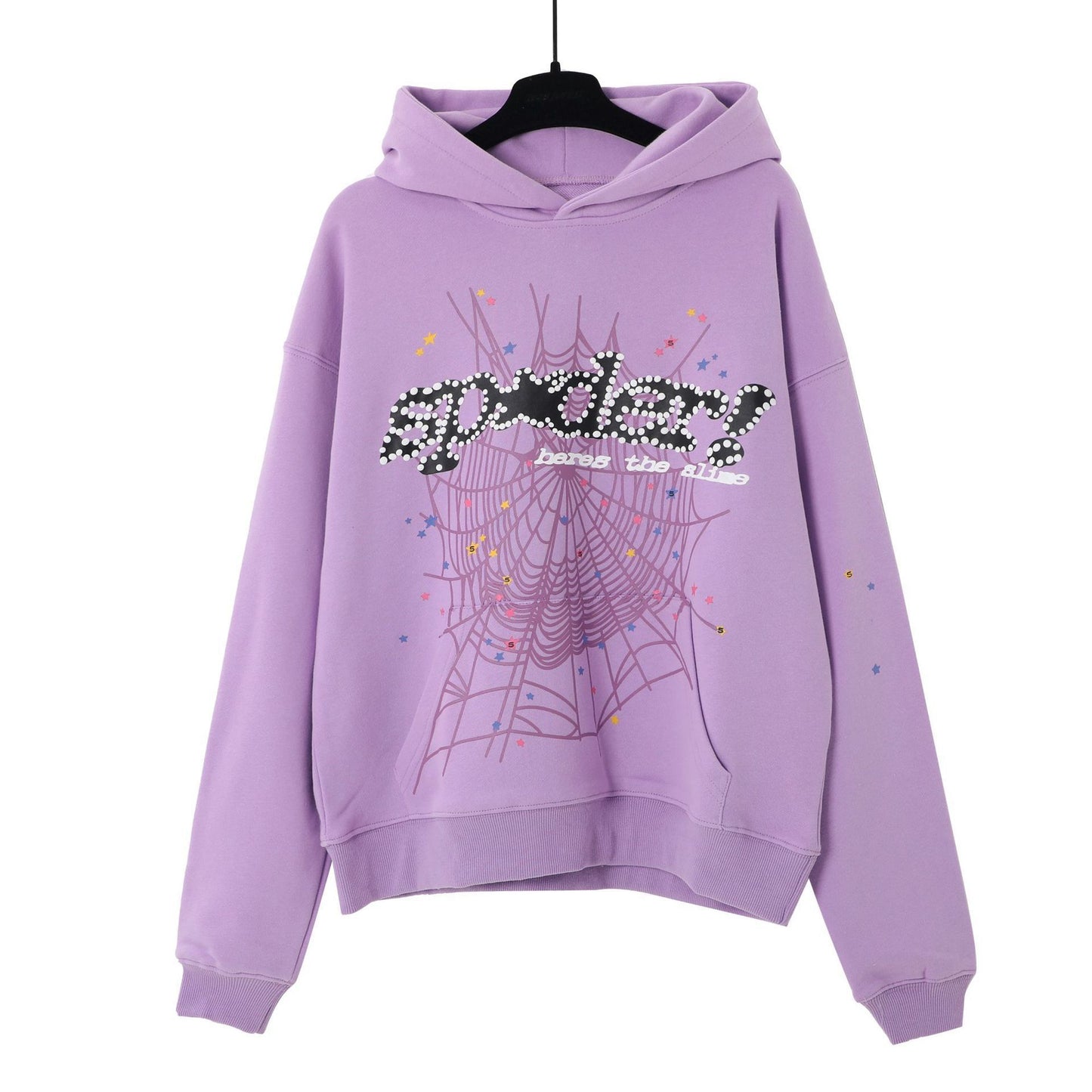 Sp5der Acai Hoodie for Men and Women Streetwear Pullover Hooded Sweatshirt