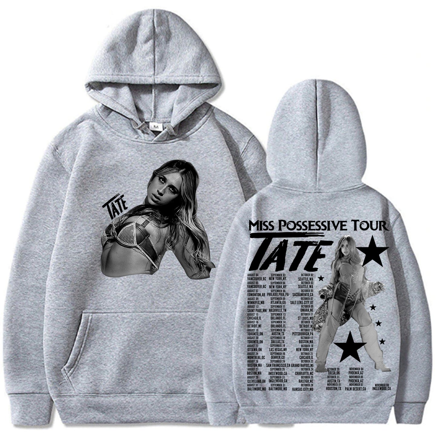 Tate McRae Miss Possessive Tour T8 Hoodie for Men Women