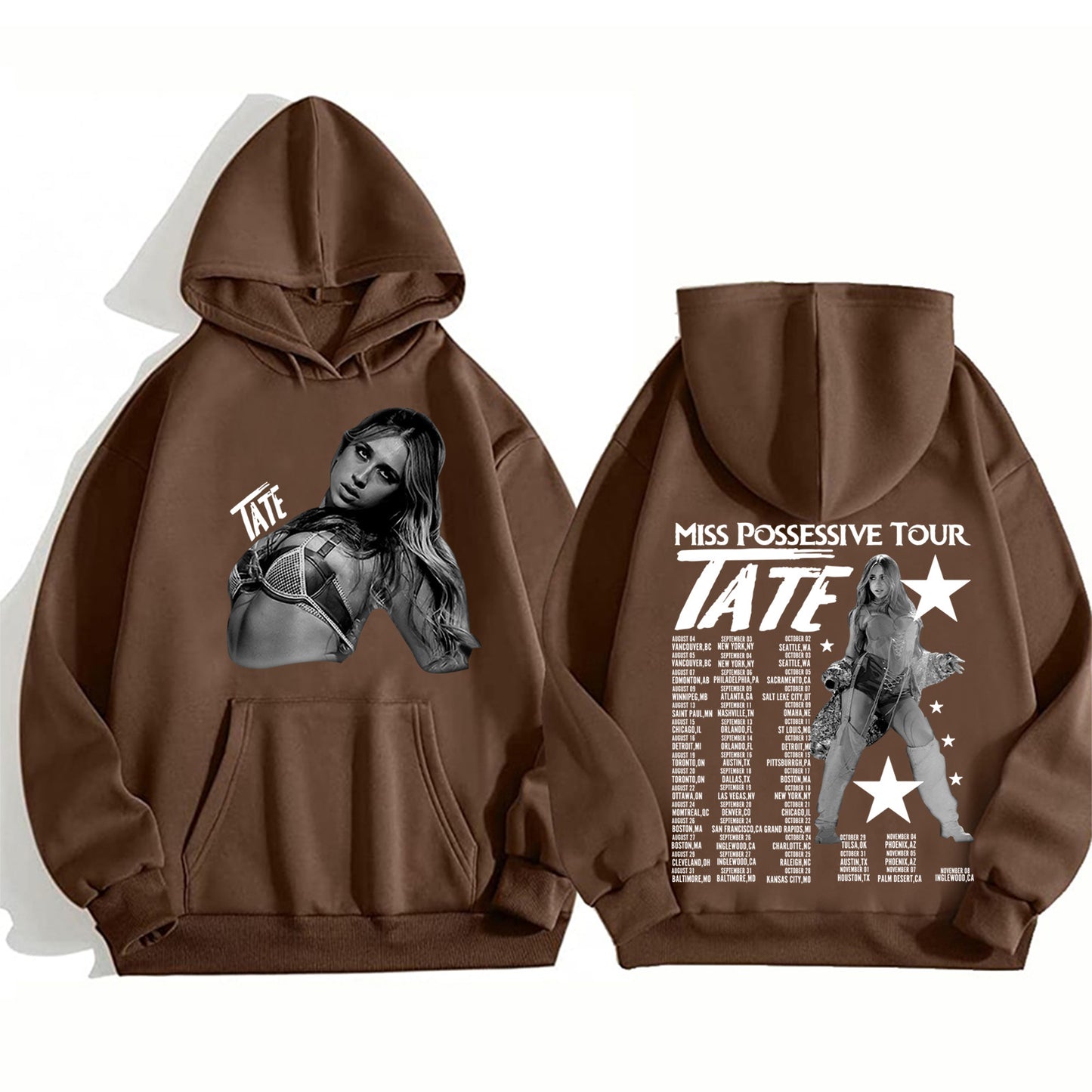 Tate McRae Miss Possessive Tour T8 Hoodie for Men Women
