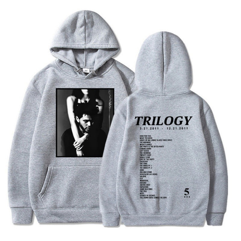 The Weeknd Trilogy Music Album Hip Hop Hoodie