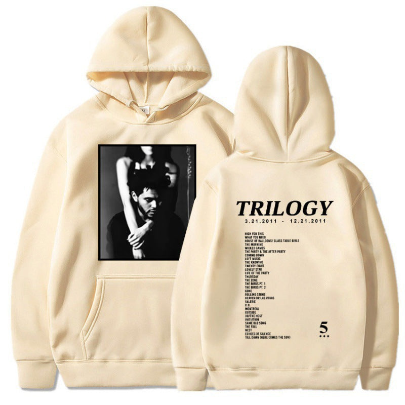The Weeknd Trilogy Music Album Hip Hop Hoodie