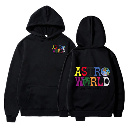 Travis Scott Hoodie Look Mon I Can Fly Astroworld Hoodie Streetwear for Men and Women