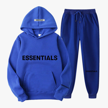 Unisex Essentials Hoodie and Sweatpants Tracksuit Set