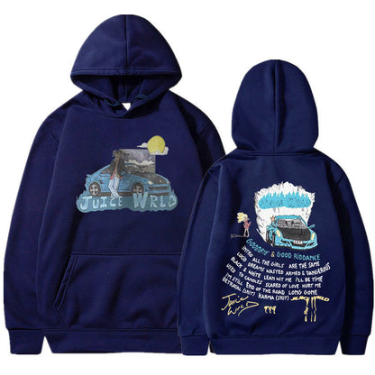 Rapper Juice Wrld Hoodie Women and Men Goodbye and Good Riddance Hoodie