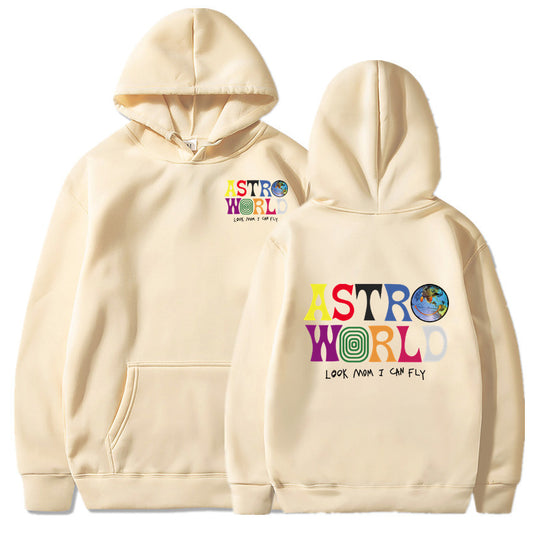 Travis Scott Hoodie Look Mon I Can Fly Astroworld Hoodie Streetwear for Men and Women