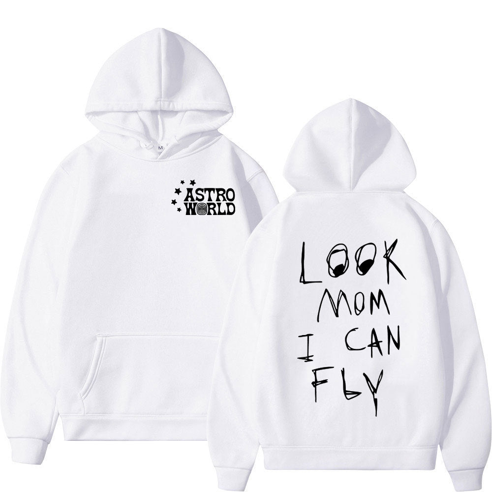 Travis Scott Cactus Jack Look Mom I Can Fly Graphic Hoodie